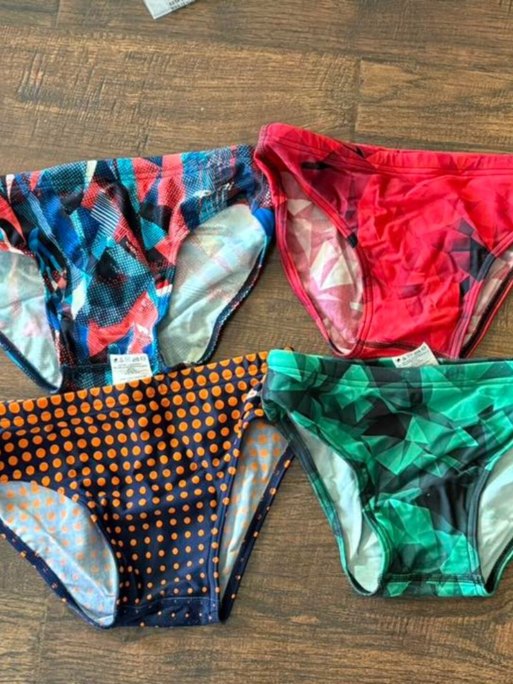 Sporti Mens Briefs Swimsuits (Lot of 5)